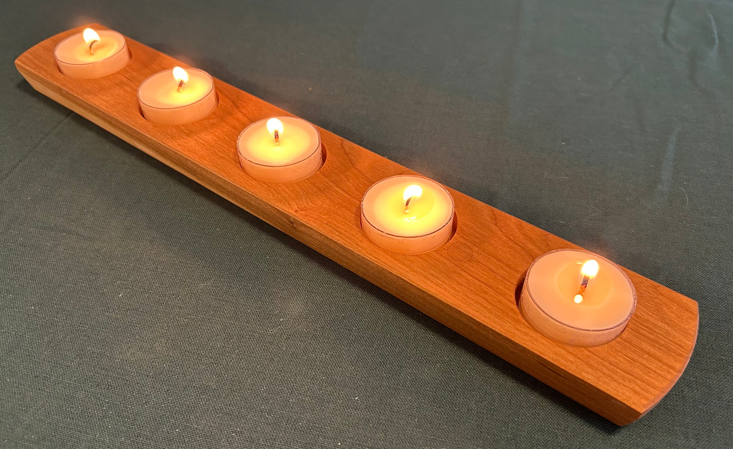 Cherry 5-Hole Tealight Candle Holder