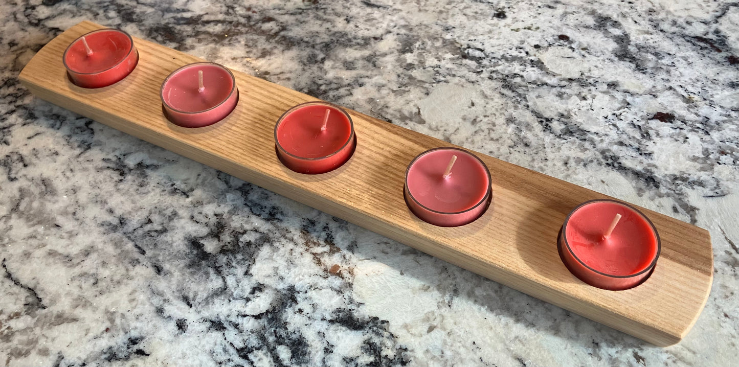 Ash 5-Hole Tealight Candle Holder