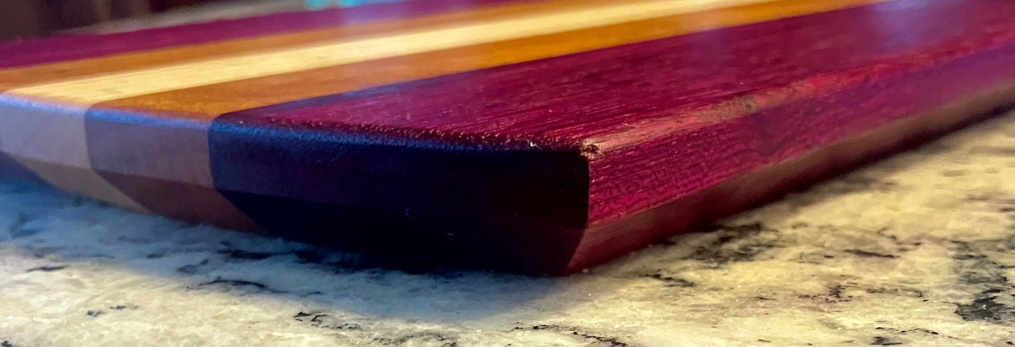 Purpleheart Cutting Board